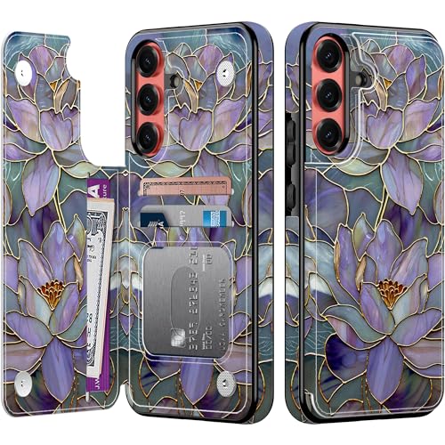 Étui portefeuille Samsung S25 Plus anti-rayures pour sécuriser vos cartes