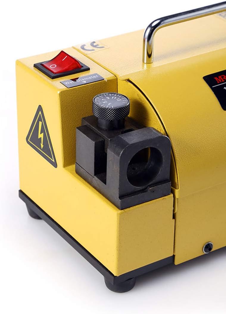 MXBAOHENG MR-13D Drill Bits Sharpener Grinder Grinding Machine for High-Speed Steel/Carbide Especially Twist Drill 2-13 mm with Adjustable Angles from 100° to 135°
