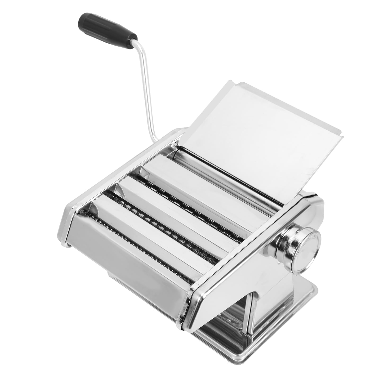 Kavolet Presse-pâte Manuelle en Inox pour Pâtes Maison, 6 Réglages D'épaisseur, 3 Largeurs de Pâtes, Indispensable en Cuisine pour les Amateurs de (Boîte de 160 mousses)