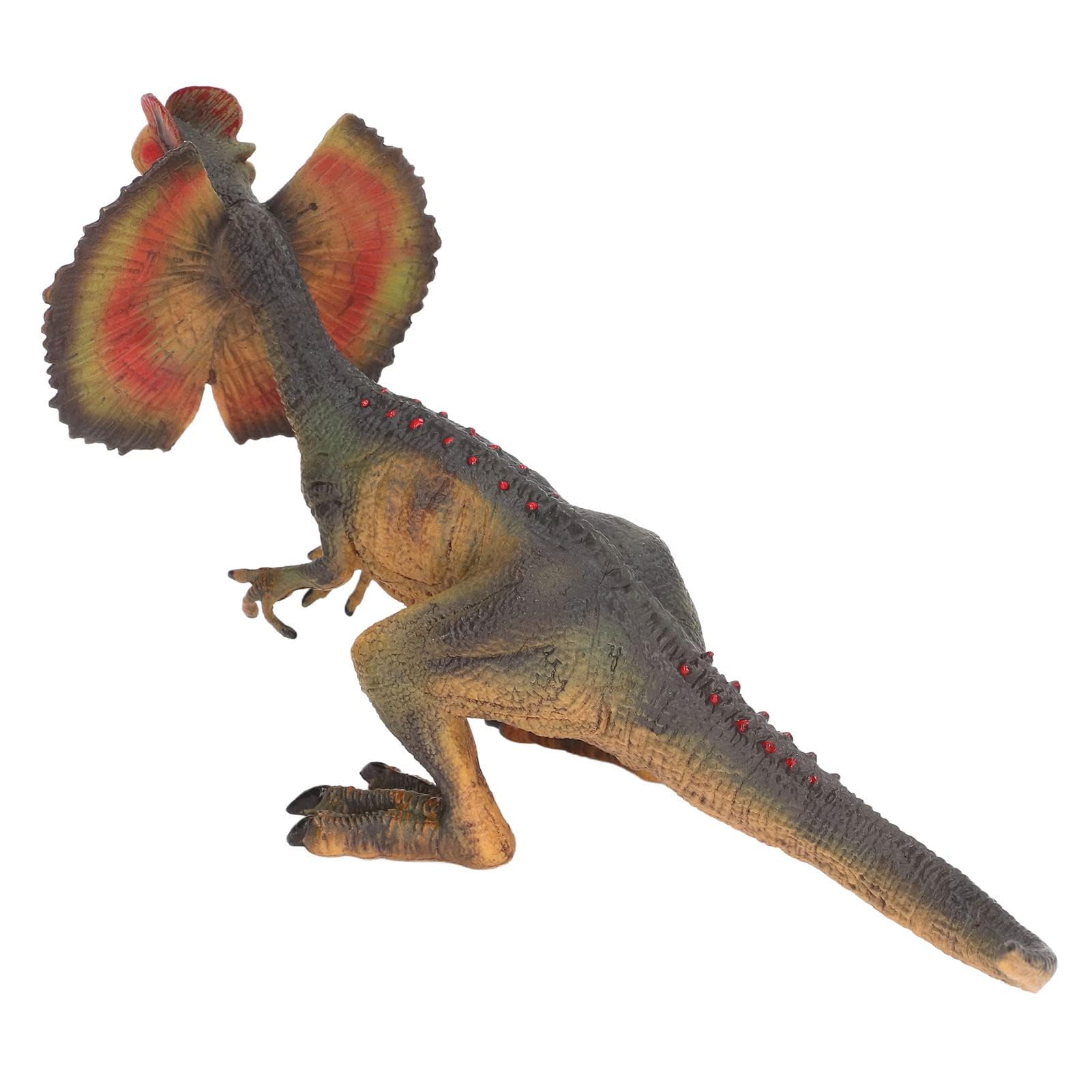 Modelo de Dilofosaurio, Figura de Dinosaurio para Niños, Colección de Juguetes, Regalo de Cumpleaños para Mayores de 3 Años