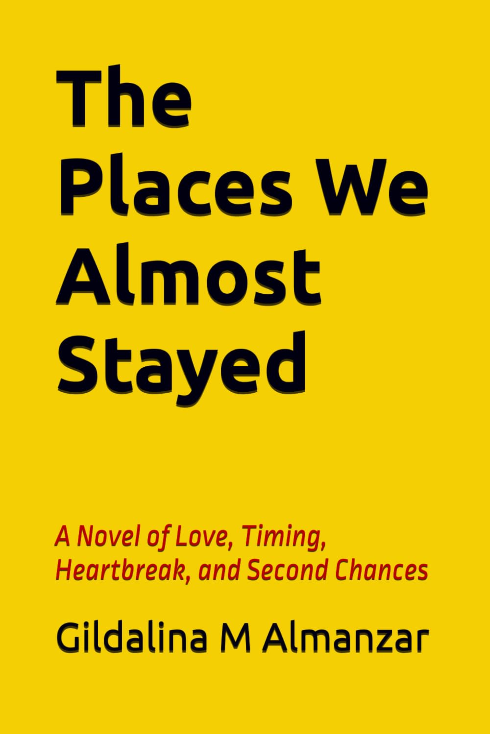The Places We Almost Stayed: A Novel of Love, Timing, Heartbreak, and Second Chances
