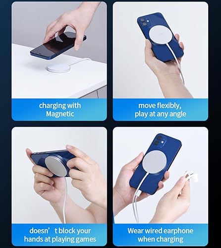 Miniatura 6 de Cargador inalámbrico magnético, almohadilla de carga inalámbrica rápida de 15 W, compatible con cargador MagSafe para iPhone 1414 Pro14 Plus14 Pro