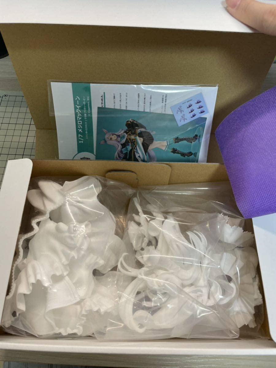 新品未開封　メジロマックイーン　クレアモード　ガレージキット　ワンフェス Amazon | ガレージキット塗装済み完成品 CREA MODE メジロ