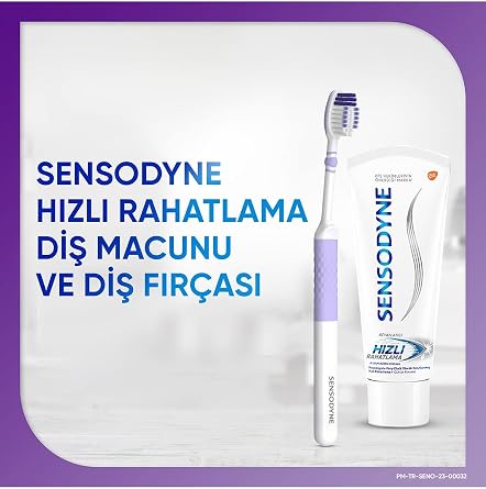 Sensodyne Hızlı Rahatlama Diş Fırçası Yumuşak
