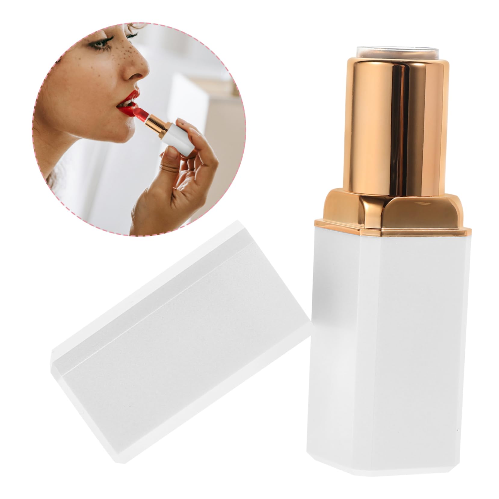 PACKOVE 40pezzi Tubetti Gloss Ricaricabili Contenitori Vuoti Per e Ragazze Capacità