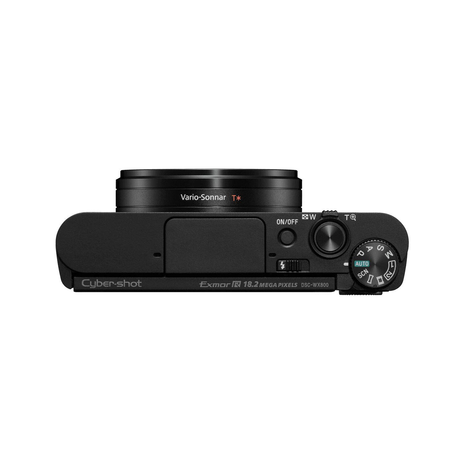 Sony WX800 Compact High Zoom Camera with 4K Recording, Black