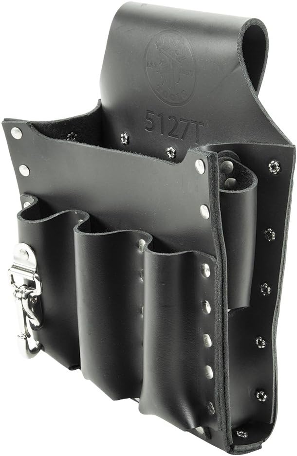 Uр Tо 40% оƒƒ Klein Tools 5127T Tool Pouch, 6 Pocket, Tunnel Loop