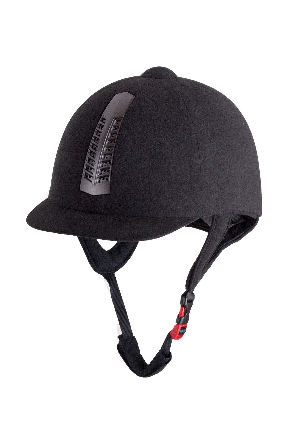 Rhinegold Pro Horse Riding Hat Traditional Finish PAS015 Kitemark 60cm, Black