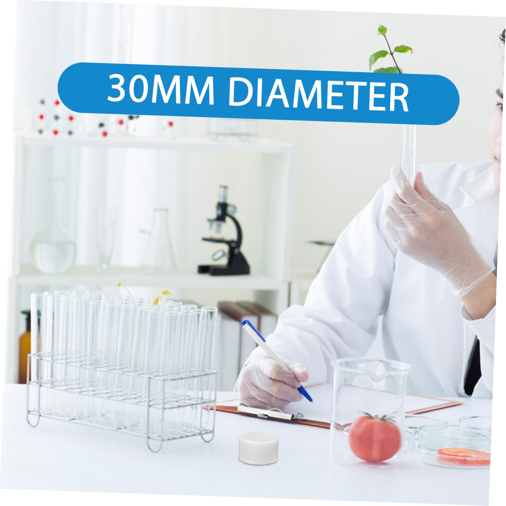 SOLUSTRE 3pezzi Piastra Evaporativa Ptfe Resistente Calore e Chimici Per Campioni e Colture Laboratorio Alta Precisione e Uniformità Di Evaporazione