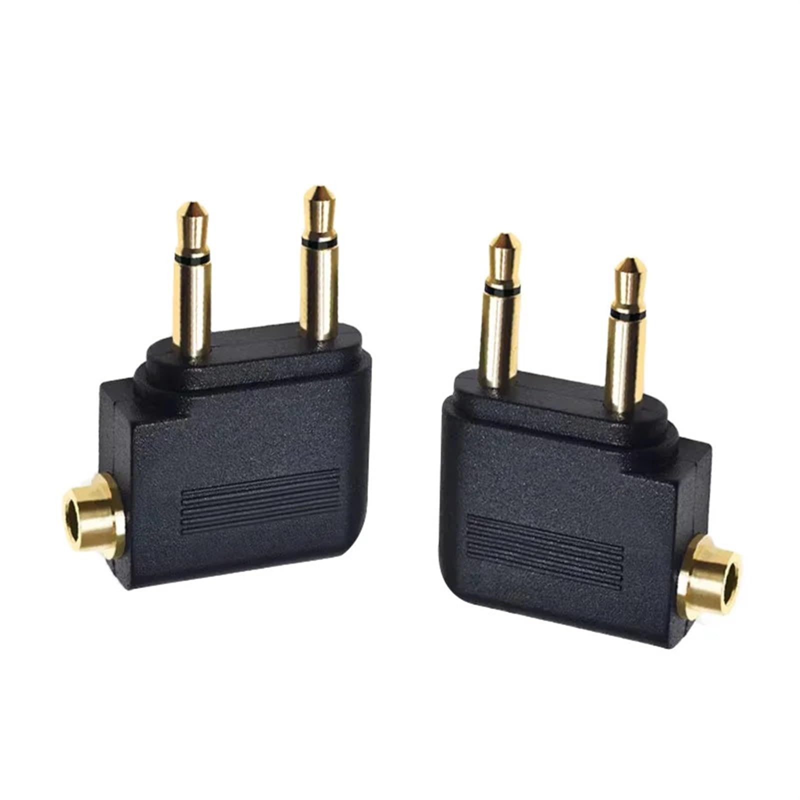 5 Pezzi da 3,5 mm a 2x3,5 mm Placcato Oro for Cuffie da Aereo, convertitore Audio Mono, Adattatore Splitter for Jack da Viaggio da 3,5 mm(20PCS)
