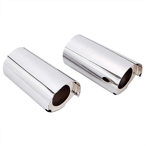 Miniatura 8 de YDLMT Cubiertas deslizantes para botas de horquilla negras brillantes para Harley Touring Electra Street Glide Ultra Limited y Tri Glide 2014 y