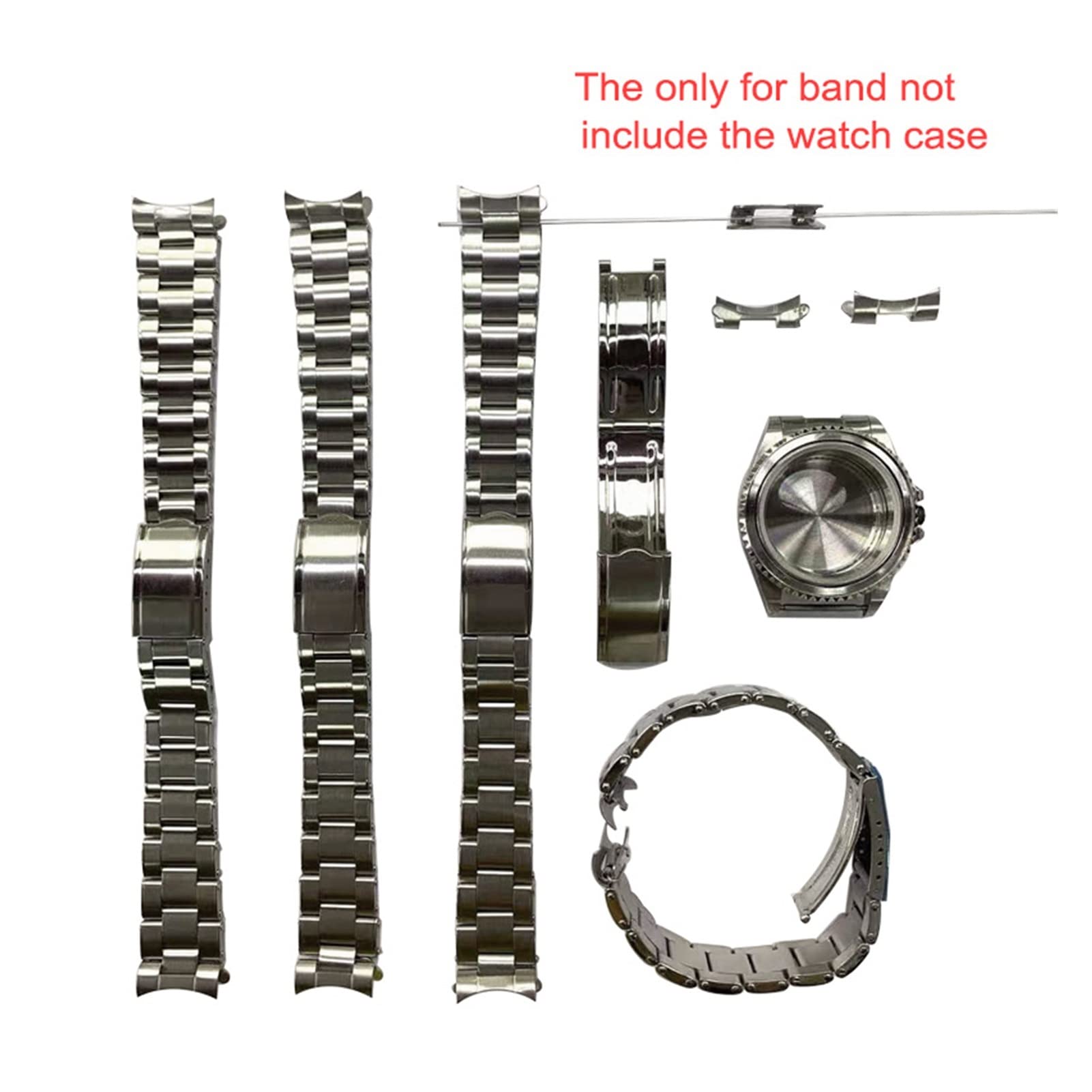 リベットブレス 20mm ロレックス リベットブレス Ref.7206 20mm 飛び出し王冠バックル