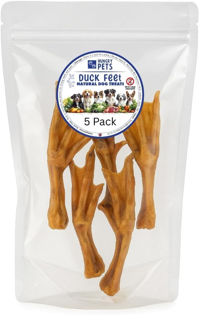 Duck feet 5 Pack - Premium Natural Dog Treat