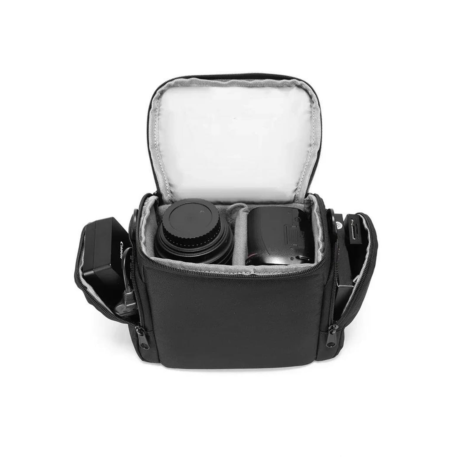 Zaino macchina fotografica per drone DSLR Borse a tracolla per fotocamera DSLR D11, antiurto, resistenti all'acqua, per Ca&no&n fotografia con obiettivo reflex, borse per esterni
