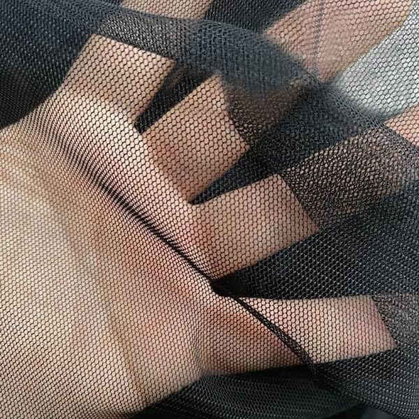 Agfabric 10 ft. x 50 ft. Black DIY Mosquito Net Fabric Insect Pest Barrier Netting Curtains for Home/Travel/Camping