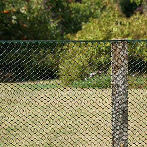 Garden Mile Green Multi Mesh Outdoor Fencing Garden Mesh Outdoor Indoor Fencing Plant Support Plastic Netting for Flowers Plants Protection Allotment Cover Pest Deterrent Heavy Duty (15mm, 0.5m x 5m)