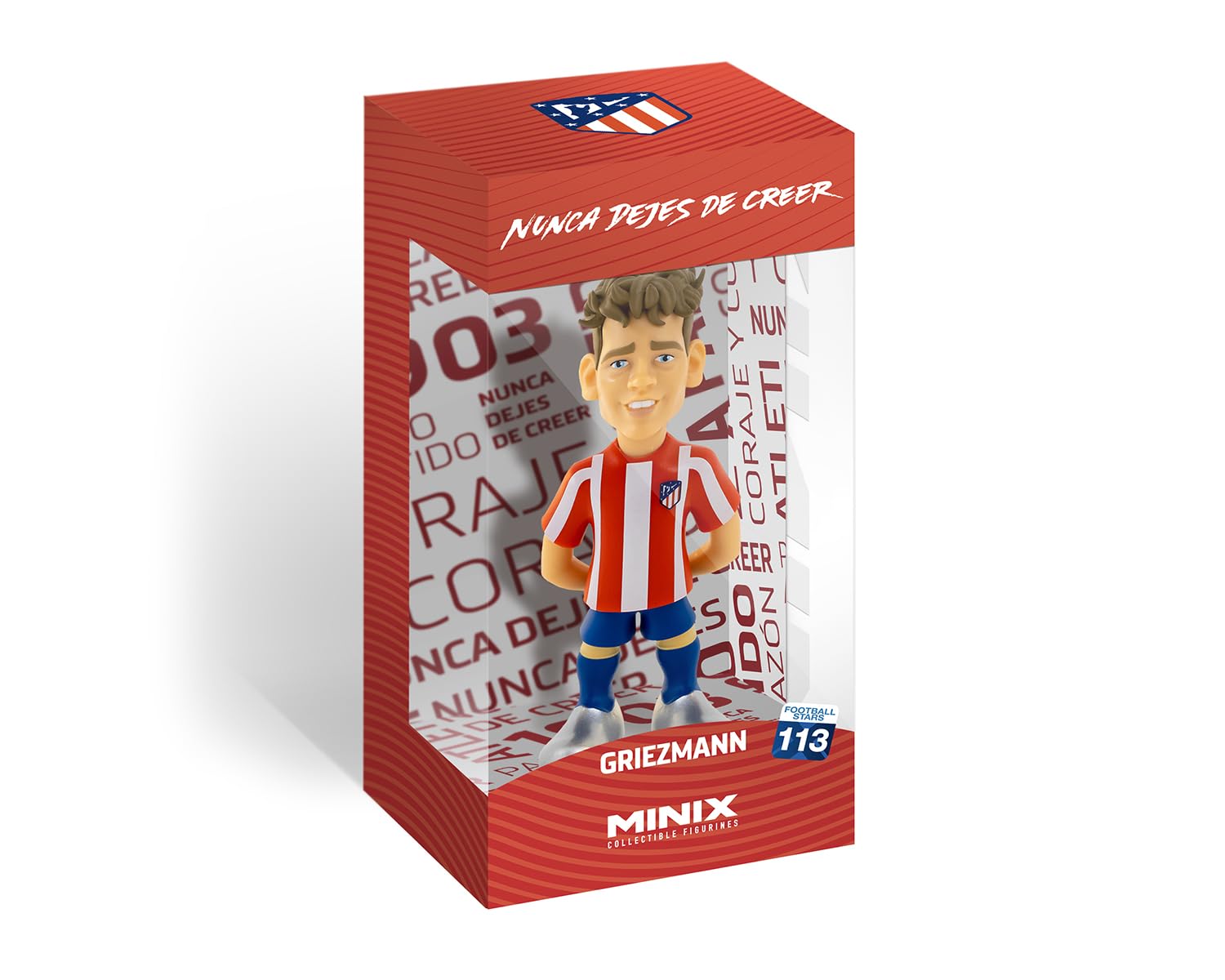 MINIX - Atlético Madrid - Antoine Griezmann 8 - #113 - Figurine à Collectionner 12cm