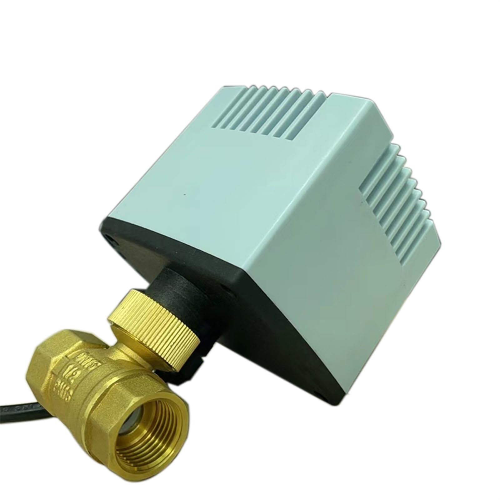 YNPPLGTJC AC 220V DC 12V 24V Brass Electric Thread Ball Valve 2-Way 3-Wire Solenoid Water with Actuator DN15/20/25/32/40/50(220v-2 Way,DN15)