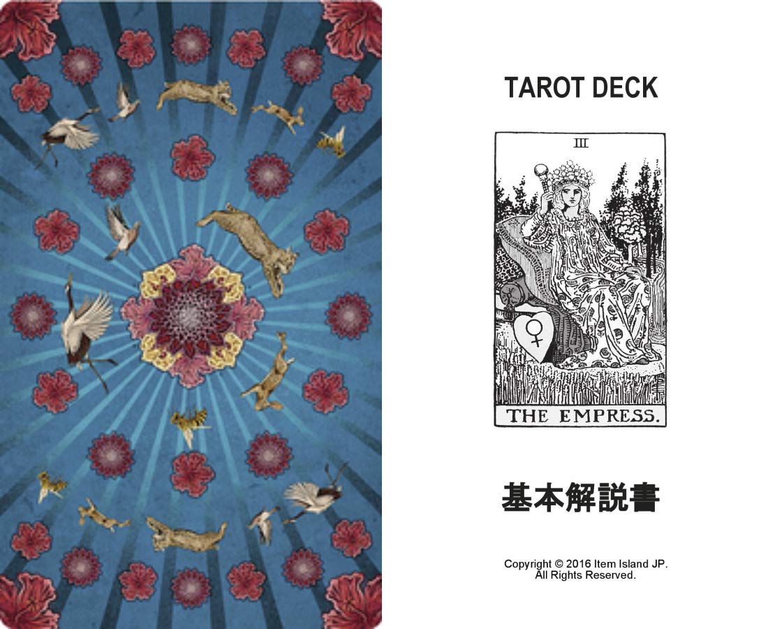 Amazon.co.jp: I.I.J タロットカード 78枚 ライダー版 タロット占い 