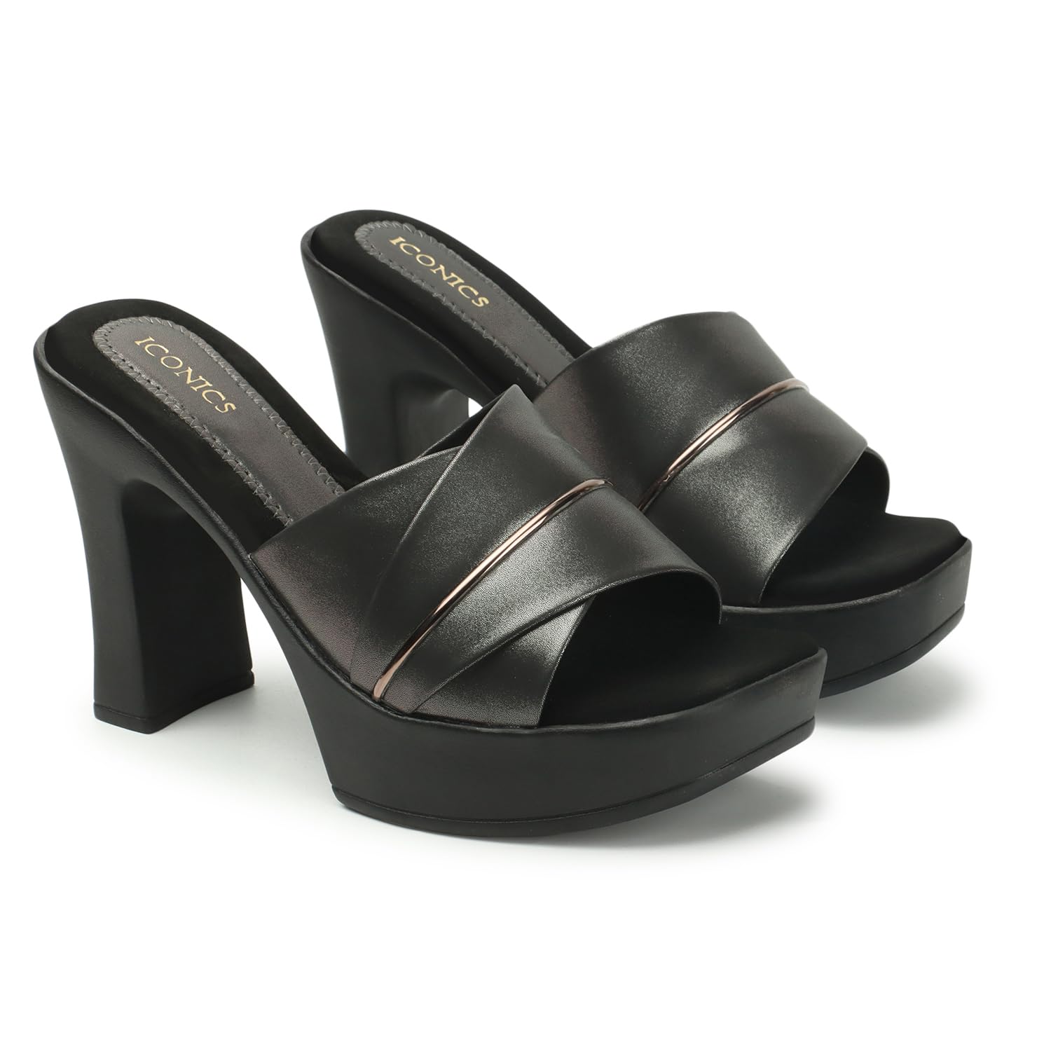 iconics Comfort Plateform Heel Sandals for Women-picture-18