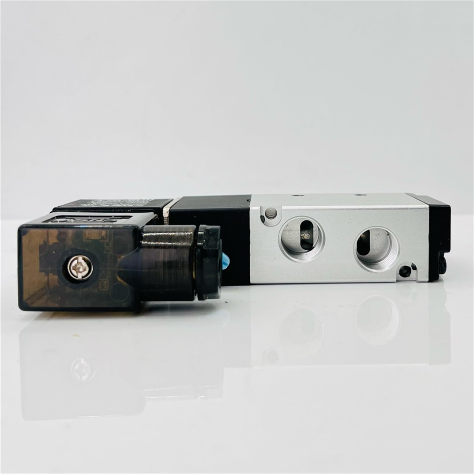 Válvula solenoide neumática eléctrica 4V210-08, 5 vías, 2 posiciones, control de aire y gas, válvula magnética, 12 V, 24, 220, 4V110/310/410/220/230, 1 unidad