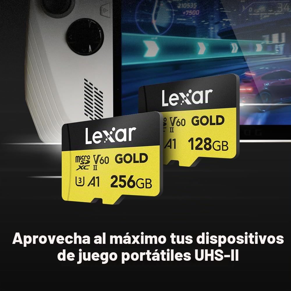Lexar Professional Gold 128 GB Microsdxc Uhs-II, W128897503 (Microsdxc Uhs-II)