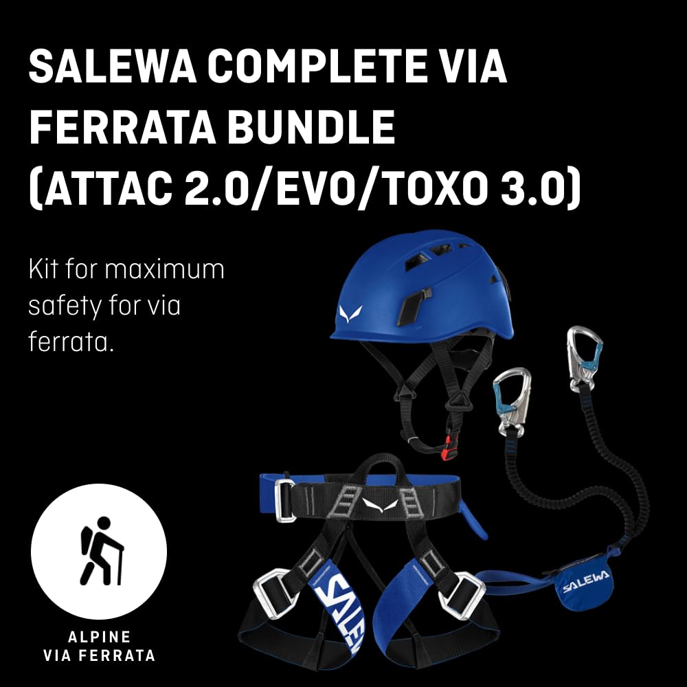 Salewa Set completo de vía ferrata Attac/Evo/Toxo 30
