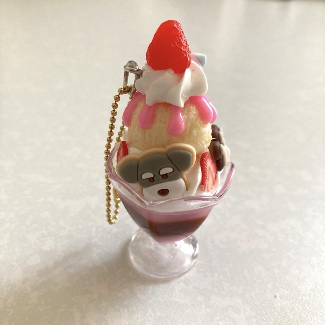 いちごパフェ☆NO.417☆ぷっくりハートキーホルダー４個セット ちいかわマーケット公式 on X: 