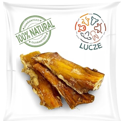 Lucze, Tendones de bovino, 500 g, carne seca para perros, como cuero cabelludo de vacuno, secado, masticador
