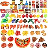 GUT für Kinder - Hochwertige Früchte und Gemüse sind haltbar genug, spielerisch Spaß bei gleichzeitiger Förderung der gesunden Ernährung und fantasievolles Spiel. Sehen Sie zu, wie diese zu einem Grundnahrungsmittel in der Spielzeugsammlung Ihres Kindes werden