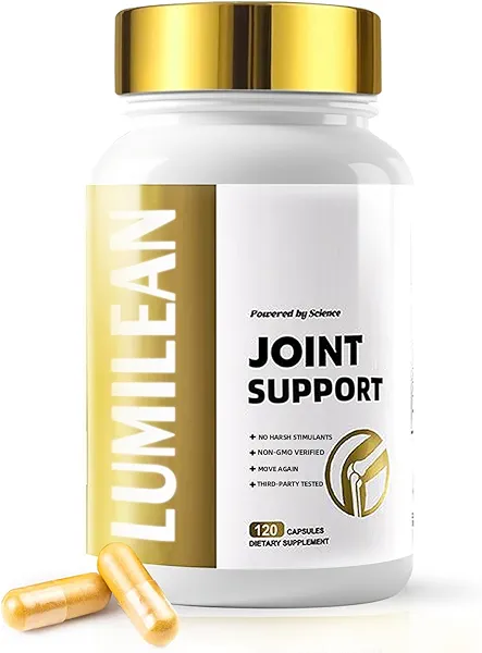 Joint Health Supplement for Women & Men, Supports Bone, Joint - Glucosamine, Chondroitin, MSM & Turmeric - 120 Capsules