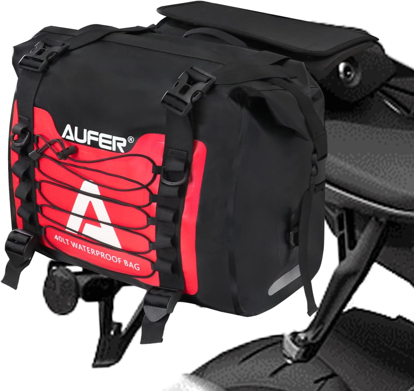 AUFER Detachable Motorcycle Saddlebags Waterproof Nigeria Ubuy - Main Image