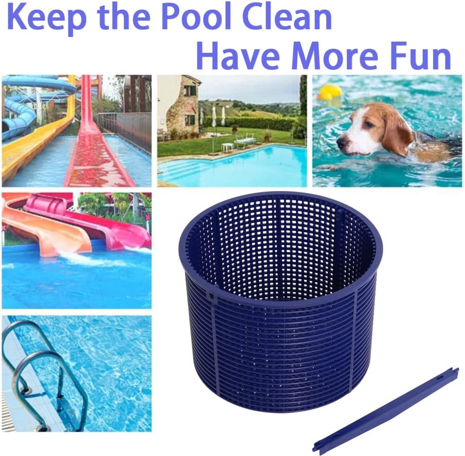 Podoy SPX1082CA Pool Skimmer Basket for Inground Pool Compatible with Hayward B-152 Automatic Skimmers Replacement for SP1082, SP1083, SP1084, SP1085, SP1086 B-152 Skimmer Basket