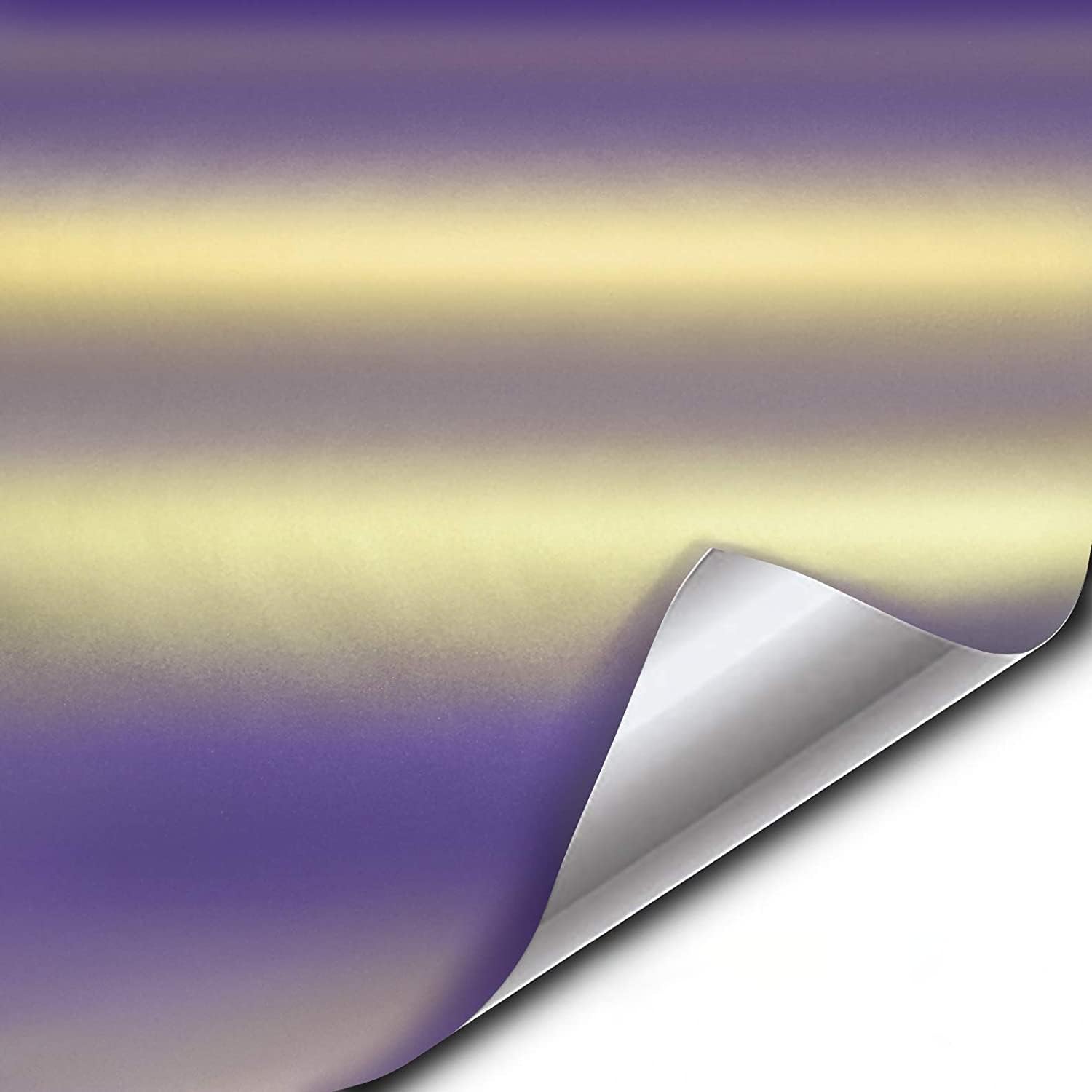 VViViD+ Satin Galaxy Purple Blue Vinyl Car Wrap (6ft x 5ft)