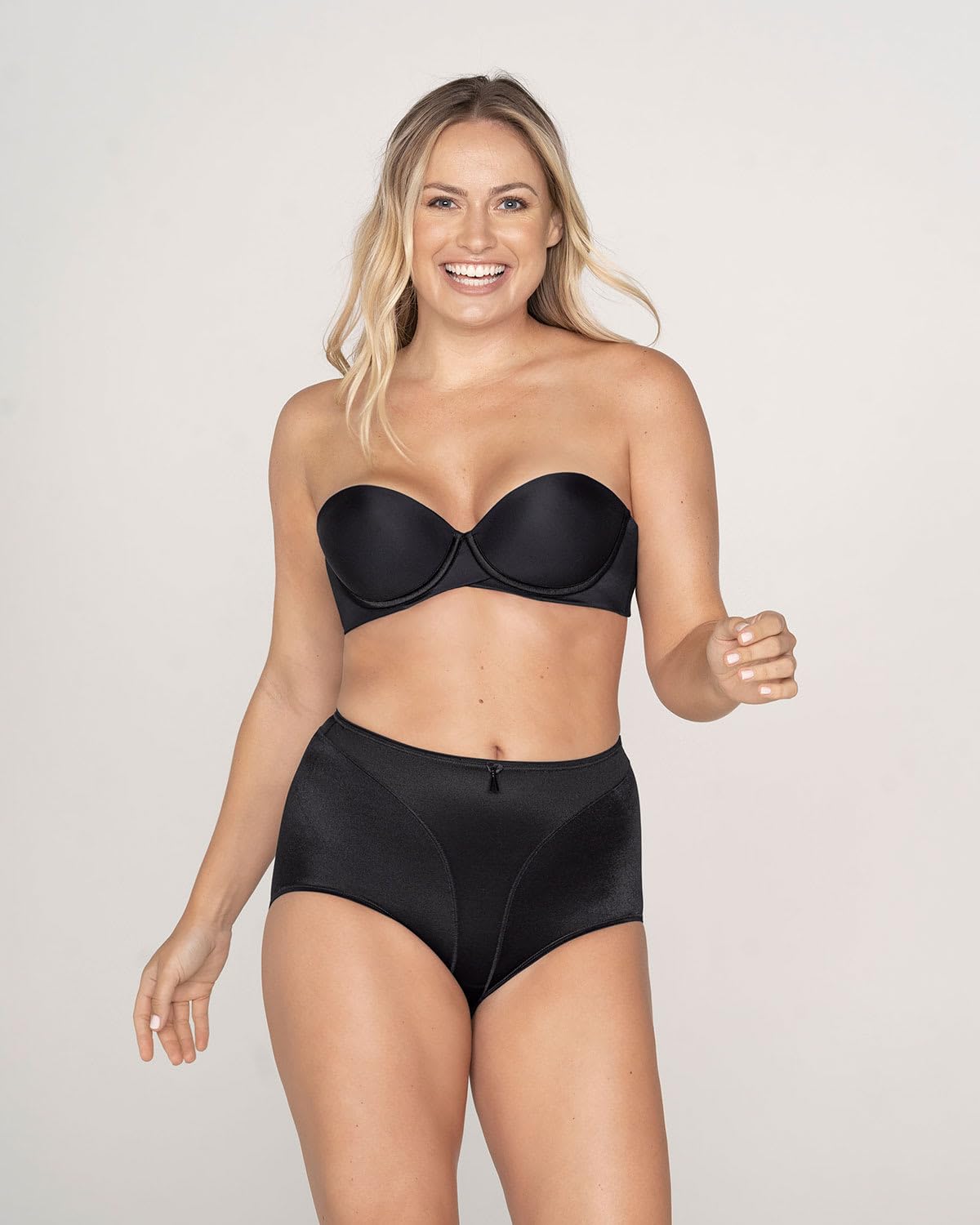 Leonisa Pack de 2 Braga Faja Tiro Alto Reductora y Adelgazante de Abdomen - Invisible Moldeadora