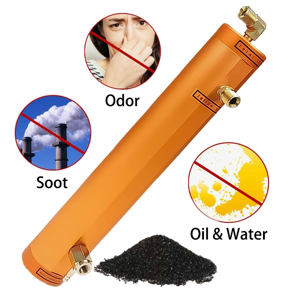300Bar 4500 Psi PCP Compressor Oil Water Separator L300mmOD49mmID36mm High Pressure Air Filter External - View #6