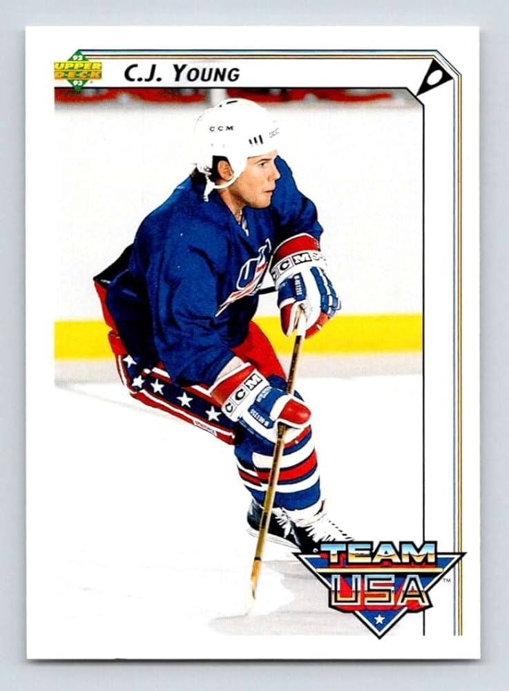 Amazon.com: Hockey NHL 1992-93 Upper Deck #395 C.J. Young