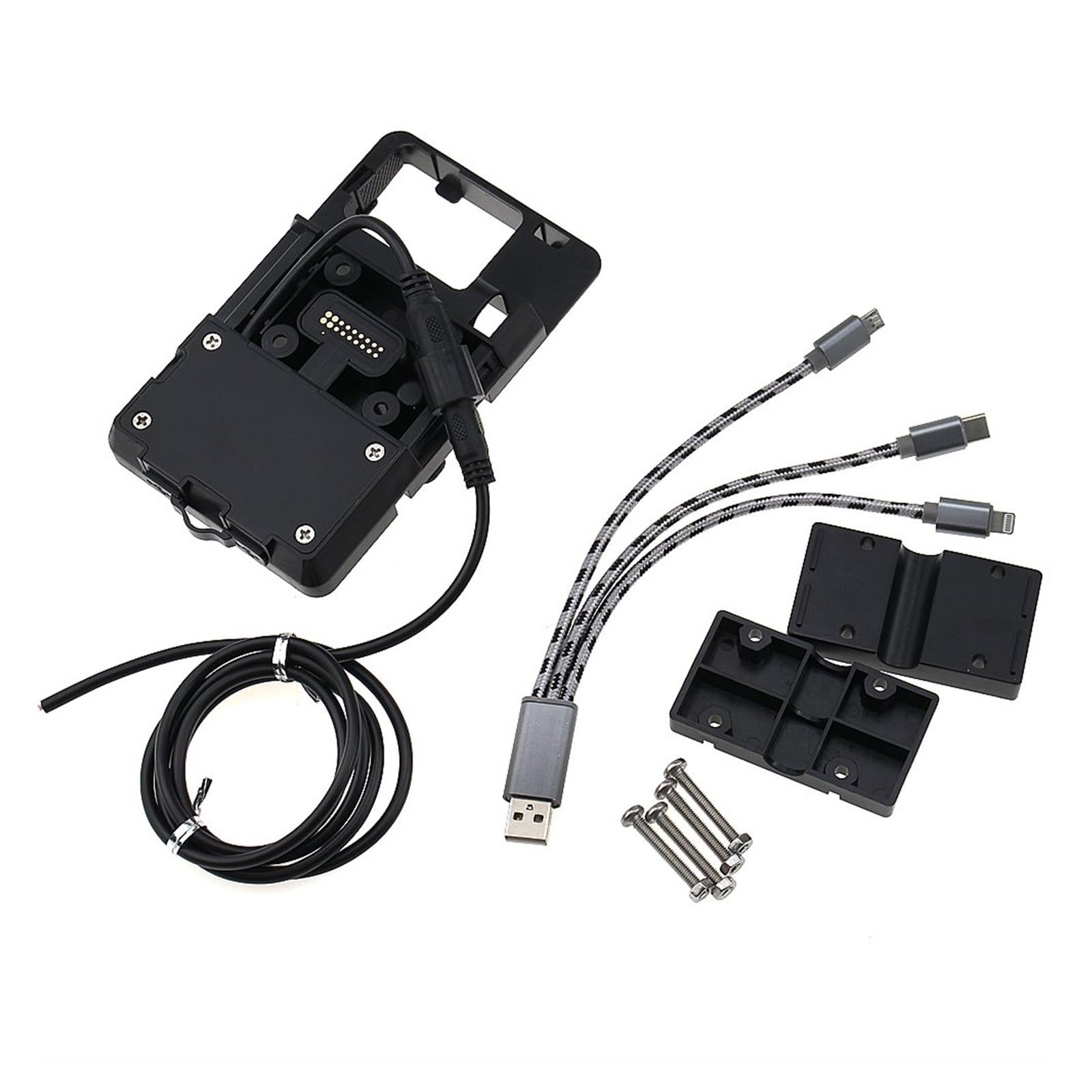 Supporto Navigatore Moto Per BMW Per F750GS 2018 2019 Per F850GS Per ADV 2018 2019 Staffa Montaggio Manubrio Navigazione GPS Telefono Cellulare Moto