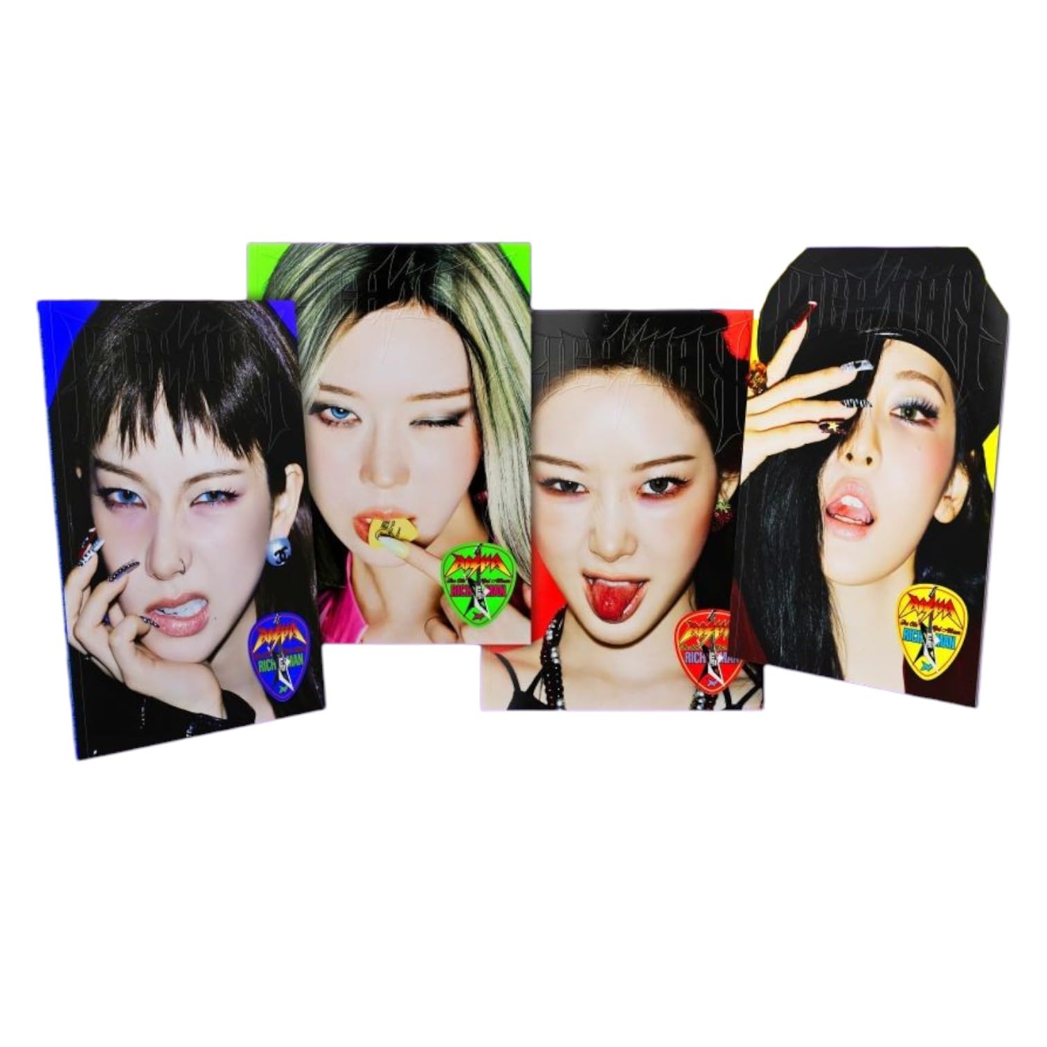 aespa カリナ　Rich Man ラキドロ3枚セット ラキドロ対象】The 6th Mini Album 'Rich Man' (BURST Ver