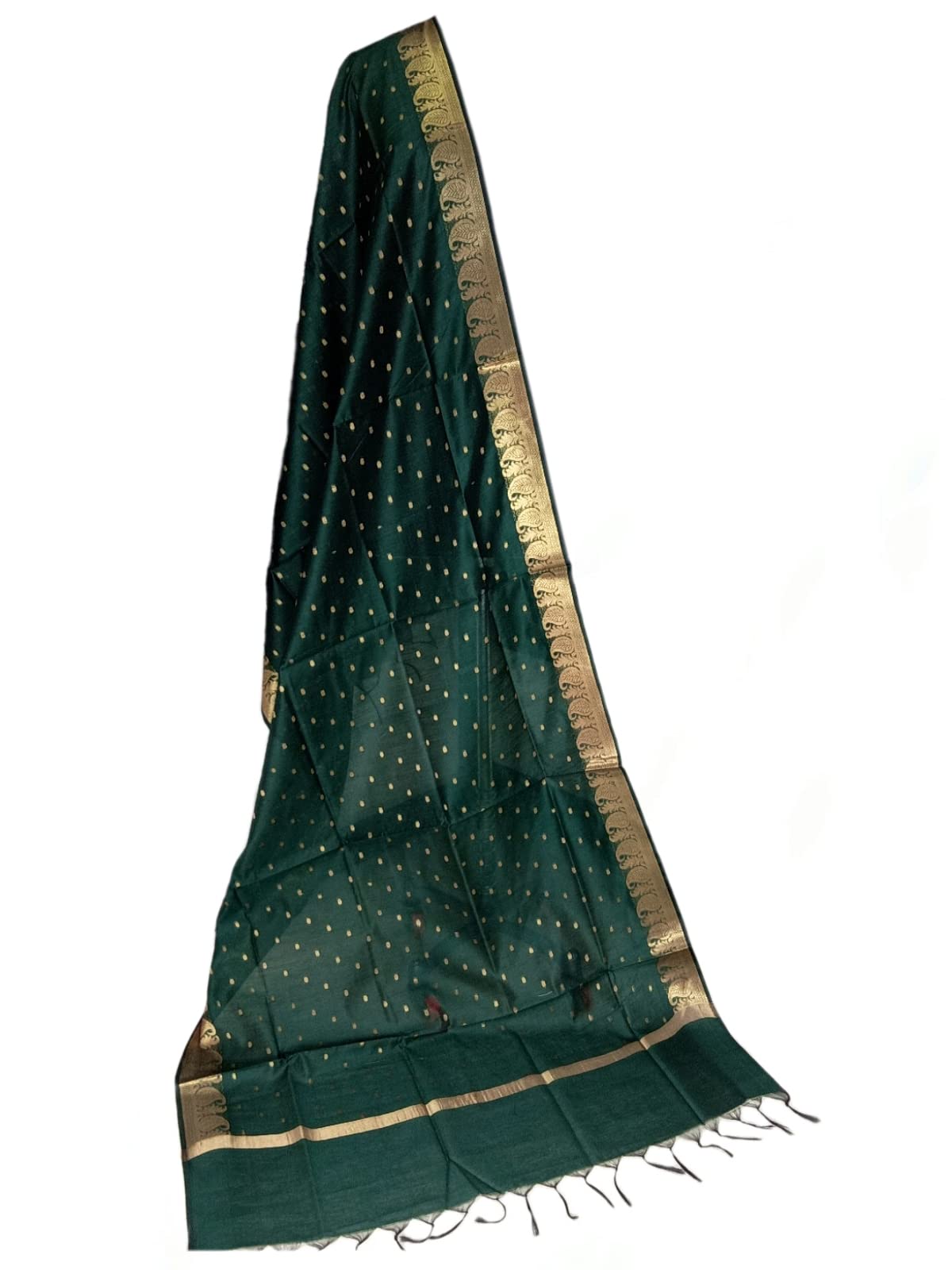 Women's Self Design Chanderi Dupatta