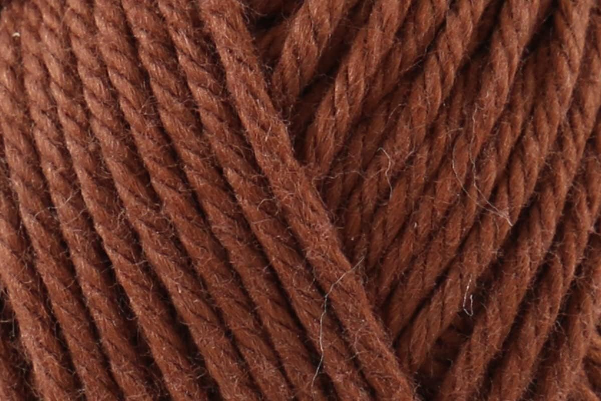 Sirdar Happy Cotton DK Crochet Yarn, 100% Cotton Doubel Knitting Wool for Toys - 20g Ball - Cookie (777) - Single (1 Ball)