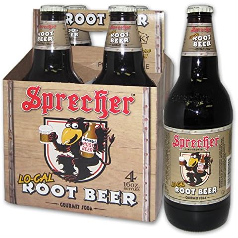 Sprecher Soda Root Beer Low Cal 4pk Cover