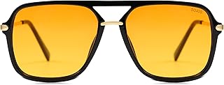 SOJOS Trendy Aviator Polarized Sunglasses for Women Men, Retro Vintage 90s Shades Sunnies SJ2229