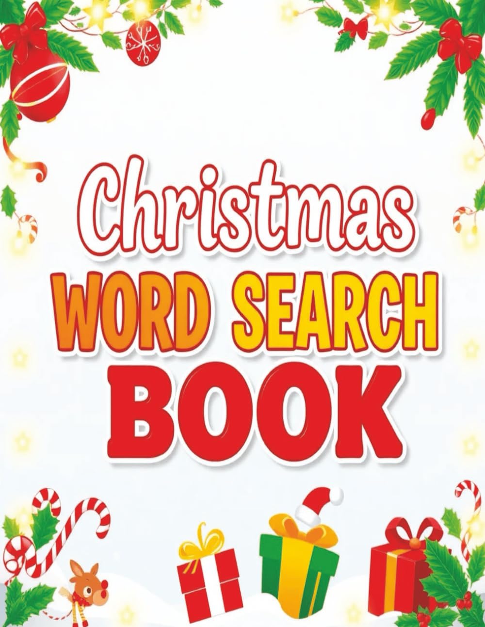 Christmas Word Search Book: A Christmas Themed Word Find Puzzle
