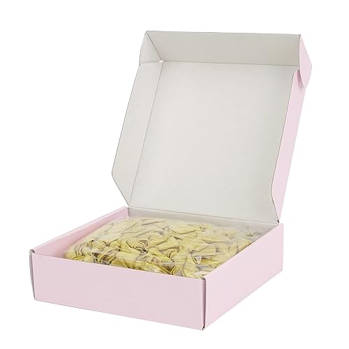 Miniatura 6 de MEEDEE Paquete de 100 lazos elásticos dorados para el cabello, sin arrugas, suaves colas de caballo anudadas para mujer, sin daños, sin daños y sin