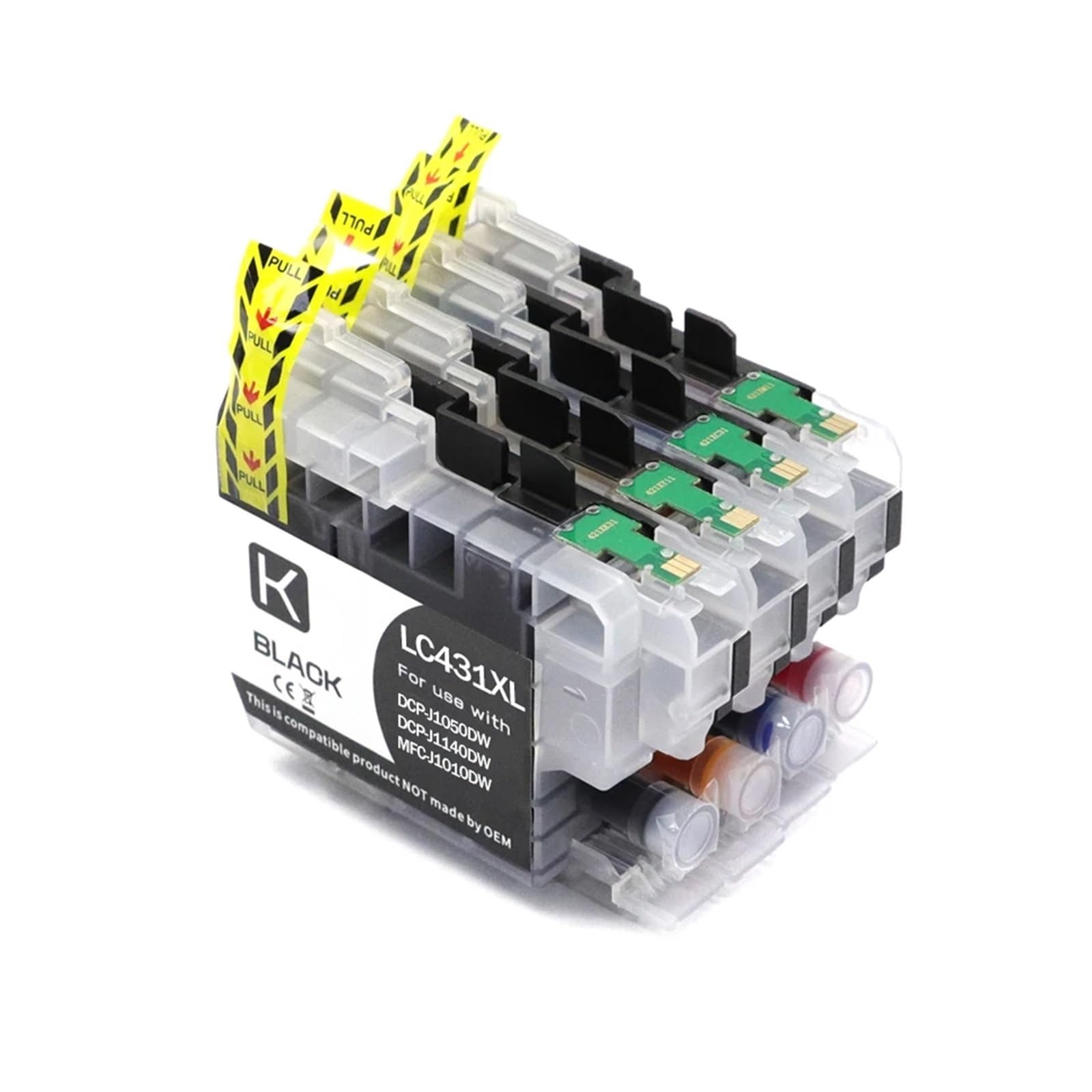 Cartuccia ink LC431 LC431XL, compatibile con Brother