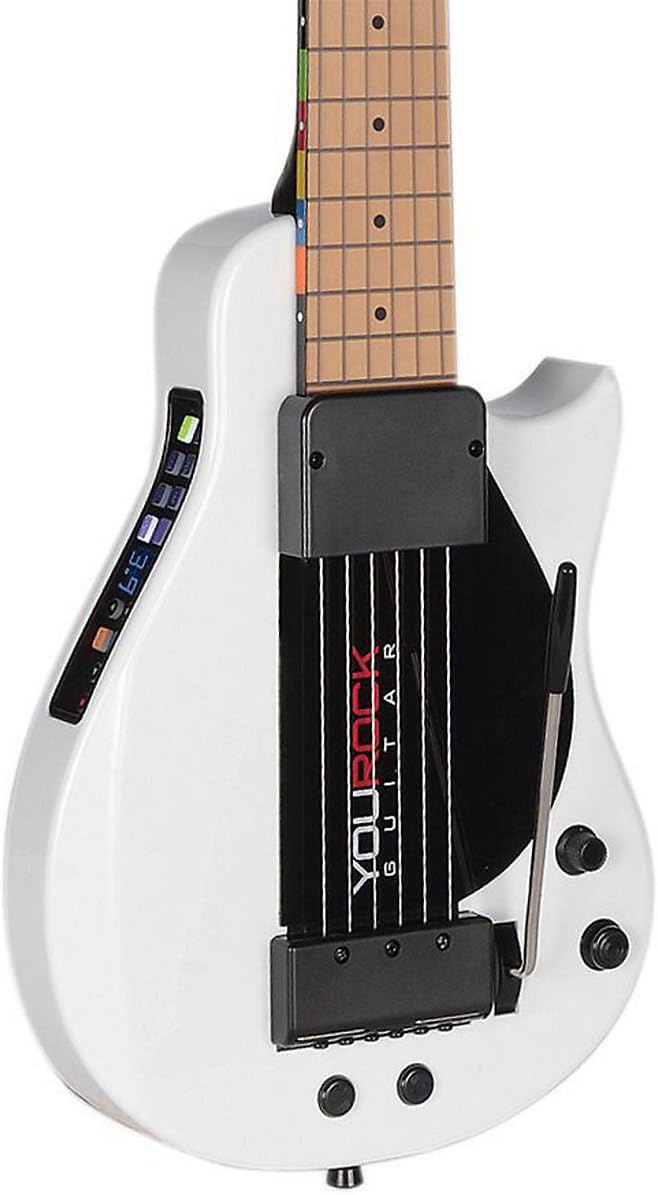 You Rock Guitar YRG-1000-G2WT MIDI Guitar - White Body