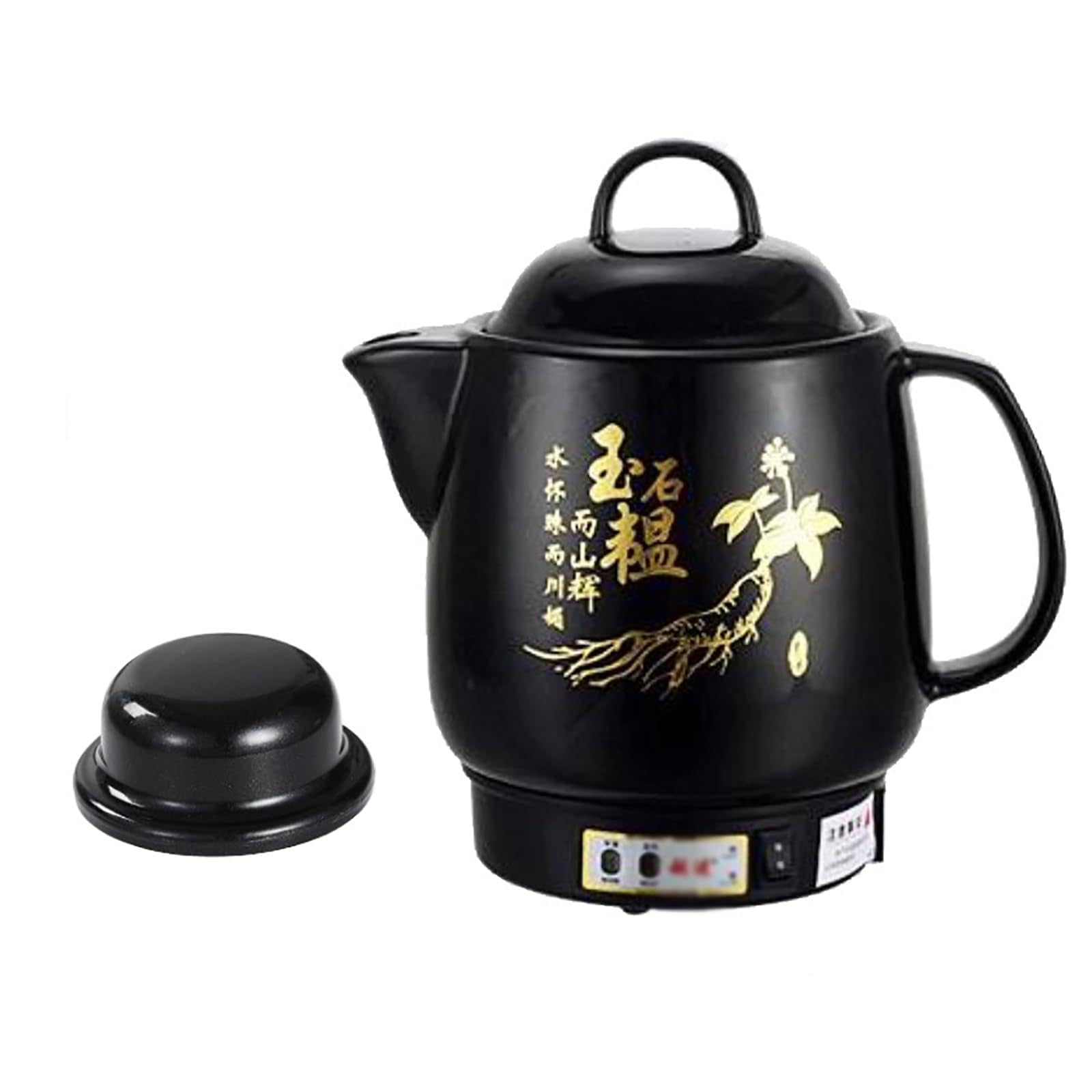 LYSDIANPU Electric Herbal Medicine Cooker 4l, Automatic Chinese Medicine Pot,automatic Beep, With Timer & Keep Warm, Boil-dry And Overheat Protection For Herbal Decoction, Tea And Soup