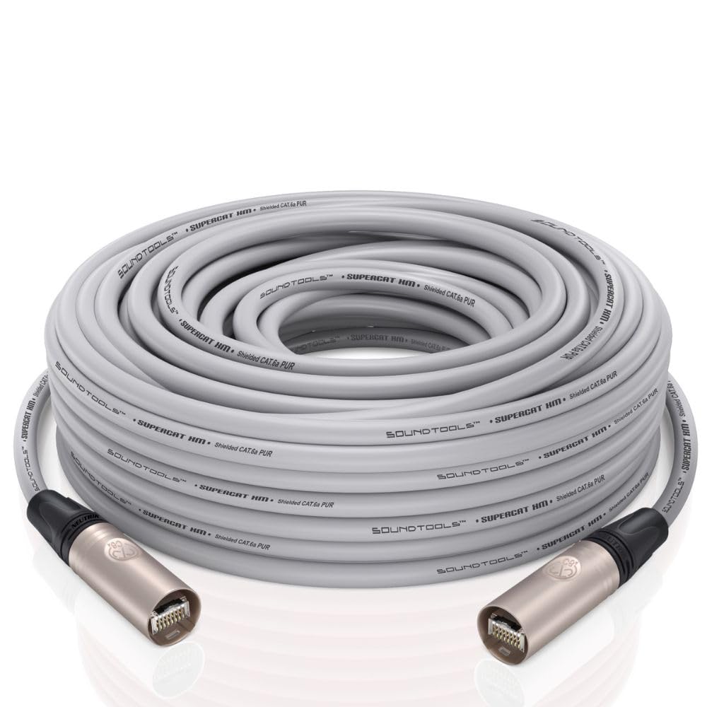 Amazon.com: Sound Tools SuperCAT XM Festival Grade Shielded CAT6a