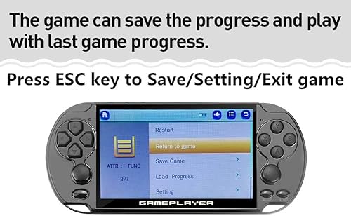 Miniatura 4 de Nueva consola de videojuegos de mano retro de 51 pulgadas 32 GB incorporada 7600 juegos para múltiples simuladores consola de juegos portátil mp34